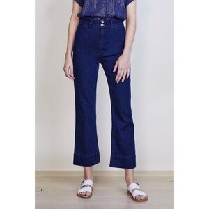 Apiece Apart Denim Bahia Straight Leg Enzyme Wash